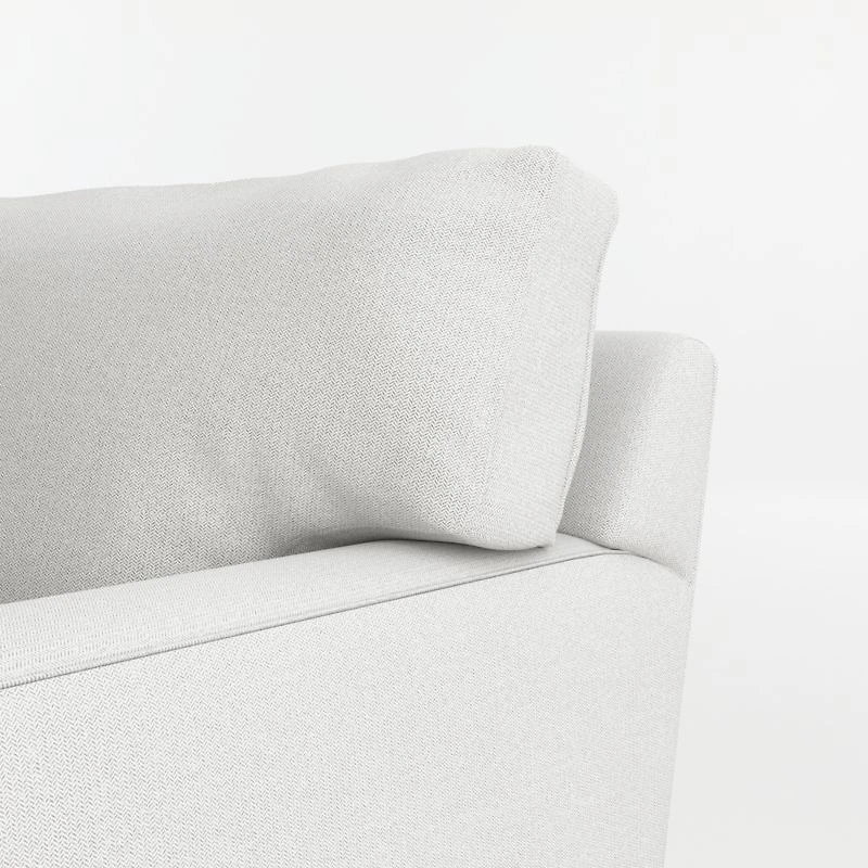 Axis 3-Piece L-Shaped Sectional Sofa