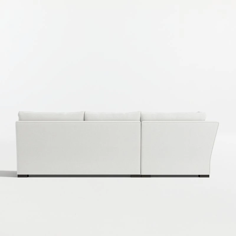 Axis 3-Piece L-Shaped Sectional Sofa