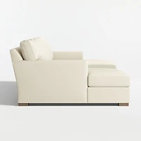 Axis 3-Piece U-Shaped Sectional Sofa with Double Chaise Lounge