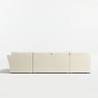 Axis 4-Piece L-Shaped Sectional Sofa with Chaise Lounge