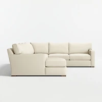 Axis 4-Piece L-Shaped Sectional Sofa with Chaise Lounge