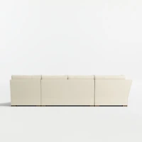 Axis 4-Piece L-Shaped Sectional Sofa with Chaise Lounge
