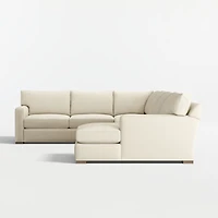 Axis 4-Piece L-Shaped Sectional Sofa with Chaise Lounge