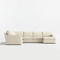 Axis 4-Piece L-Shaped Sectional Sofa with Chaise Lounge