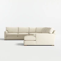 Axis 4-Piece L-Shaped Wedge Sectional Sofa with Chaise Lounge