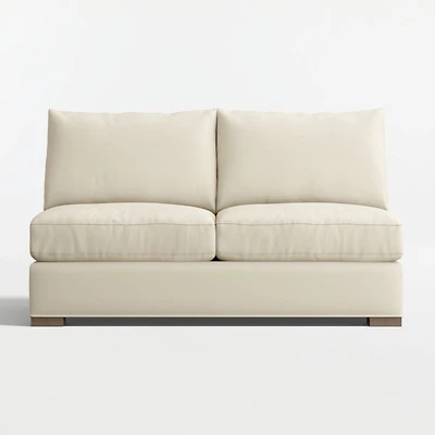 Axis Armless Loveseat Sectional Piece