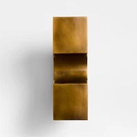 Cali White Alabaster Wall Sconce Light by Brigette Romanek