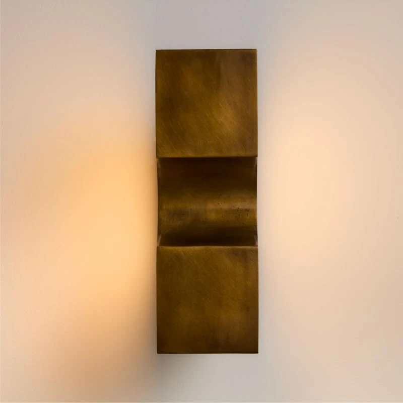 Cali White Alabaster Wall Sconce Light by Brigette Romanek