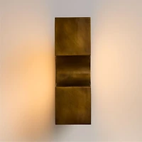 Cali White Alabaster Wall Sconce Light by Brigette Romanek
