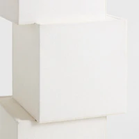 Cubey Linen Table Lamp 33.8" by Brigette Romanek