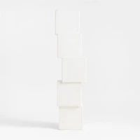 Cubey Linen Table Lamp 33.8" by Brigette Romanek