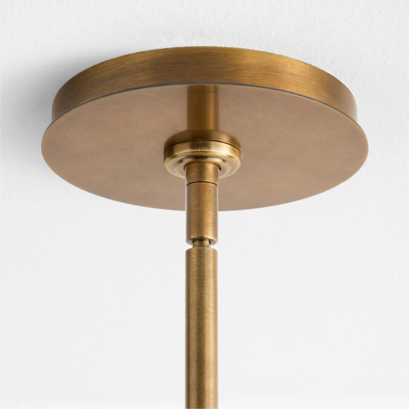 Indy Square Metal Pendant Light by Brigette Romanek