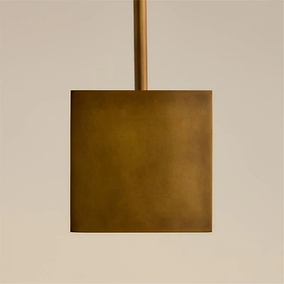Indy Square Metal Pendant Light by Brigette Romanek