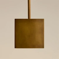 Indy Square Metal Pendant Light by Brigette Romanek