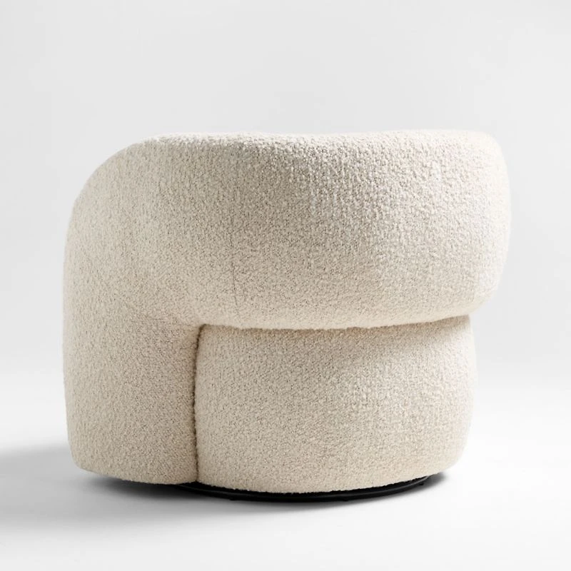 Iso Swivel Accent Chair by Brigette Romanek