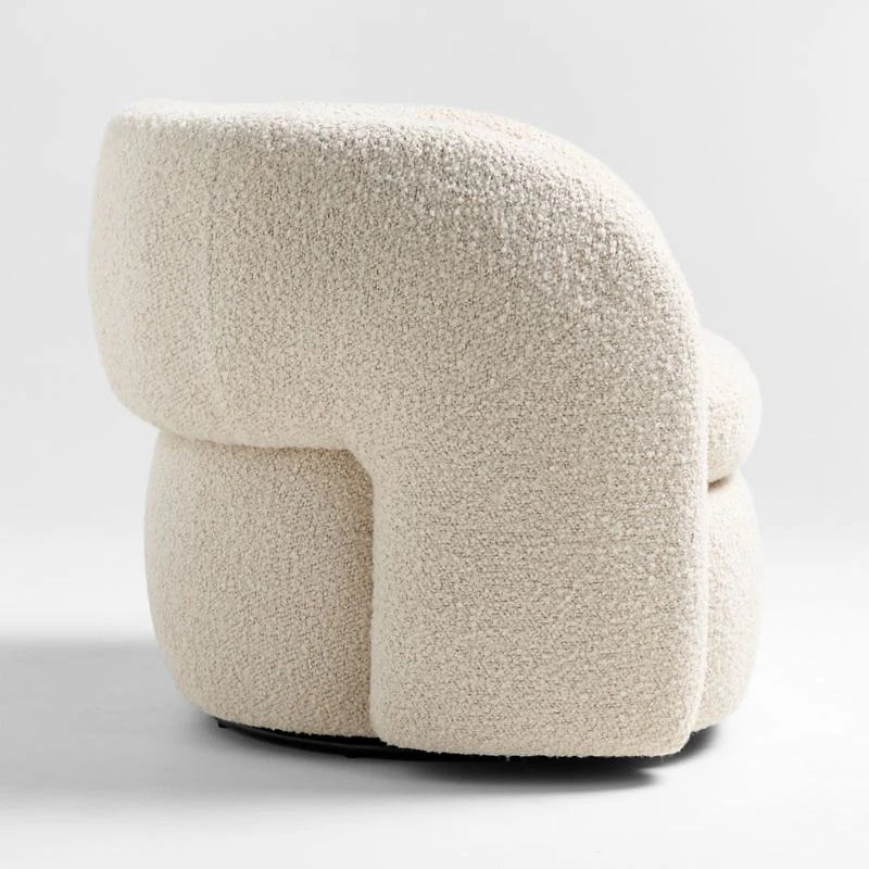 Iso Swivel Accent Chair by Brigette Romanek