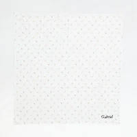 Baby's First Natural Mini Animal Organic Cotton Gauze Baby Swaddle Blankets, Set of 3