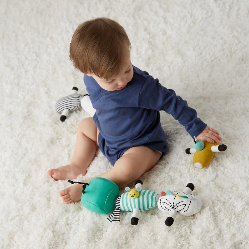 Plush Caterpillar Baby Sensory Toy