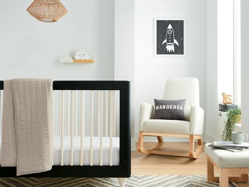 Cloud Metal and Wood Wall Shelf
