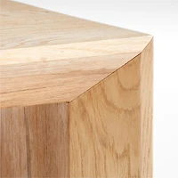 Baja 72" Natural Oak Storage Media Console