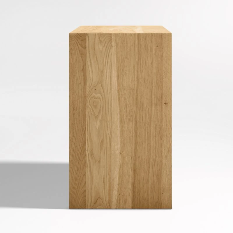 Baja 72" Natural Oak Storage Media Console