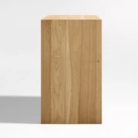 Baja 72" Natural Oak Storage Media Console