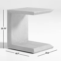 Baja Grey Oak C Table