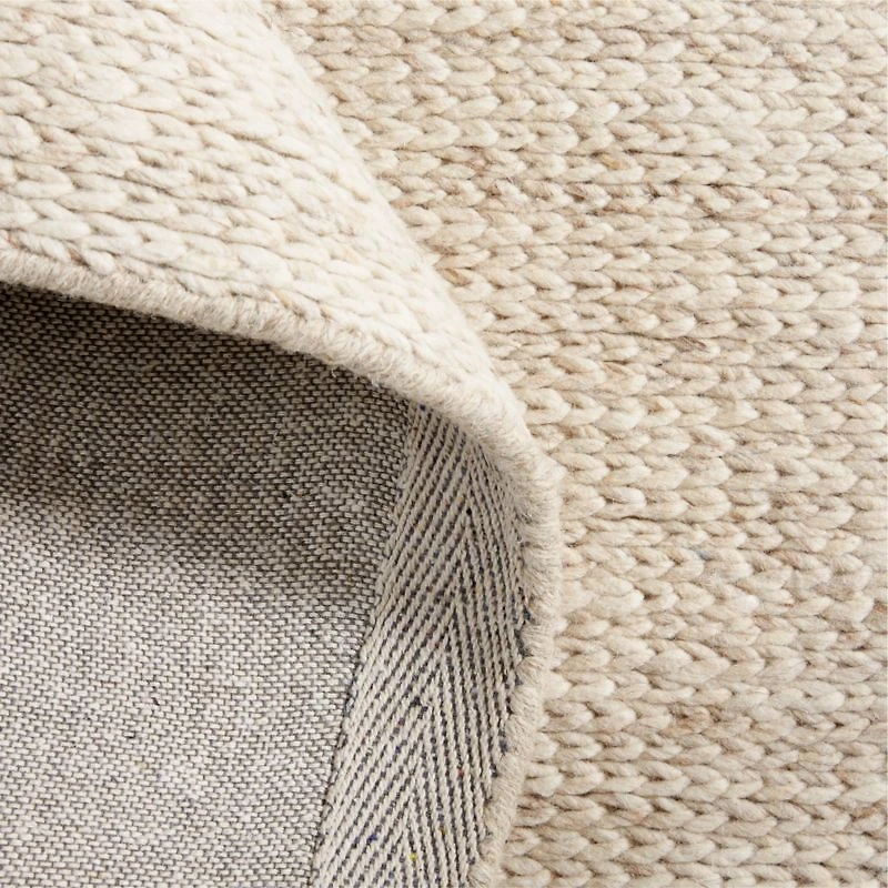 Balmoral Wool Hand-Tufted Beige Area Rug 6'x9'