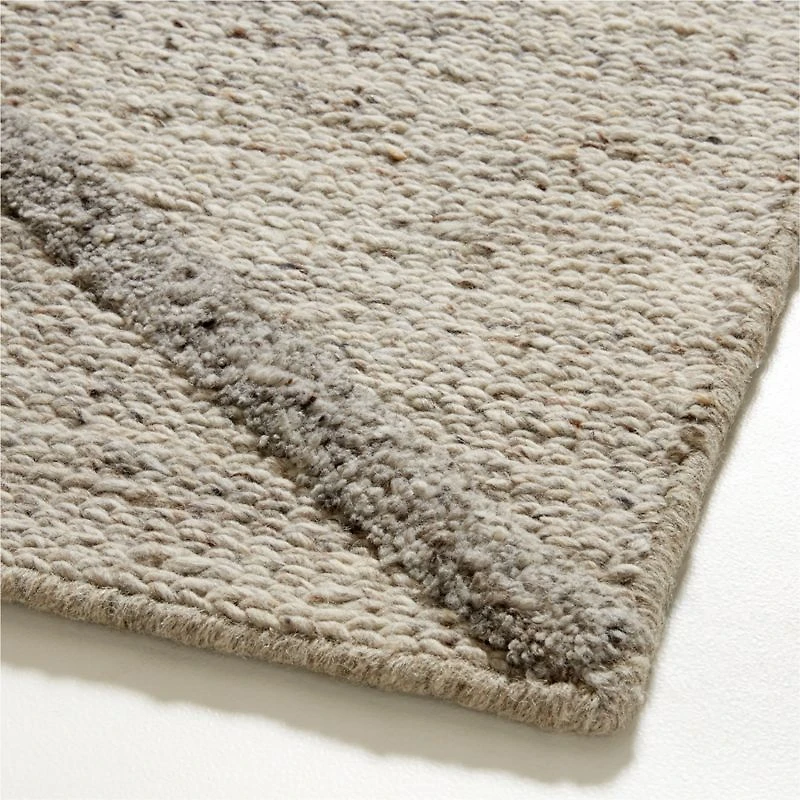 Balmoral Wool Hand-Tufted Taupe Brown Area Rug 9'x12'