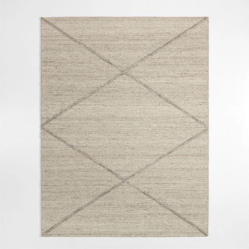 Balmoral Wool Hand-Tufted Taupe Brown Area Rug 9'x12'