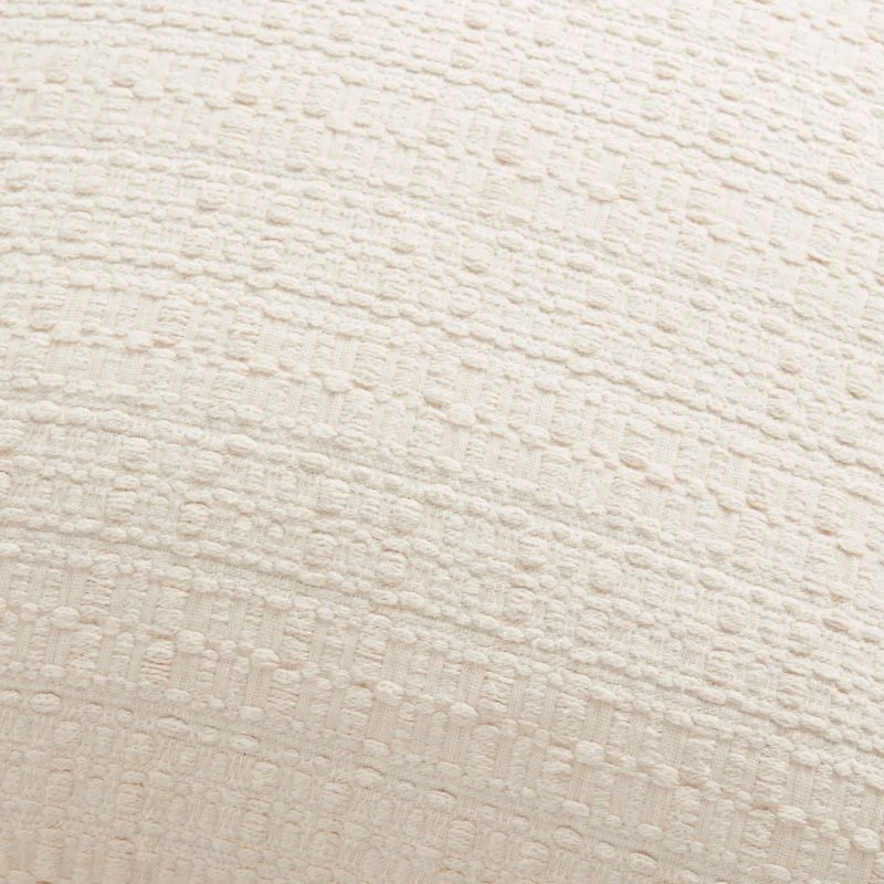 Bari 20"x20" White Swan Knitted Throw Pillow Cover