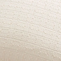 Bari 20"x20" White Swan Knitted Throw Pillow Cover