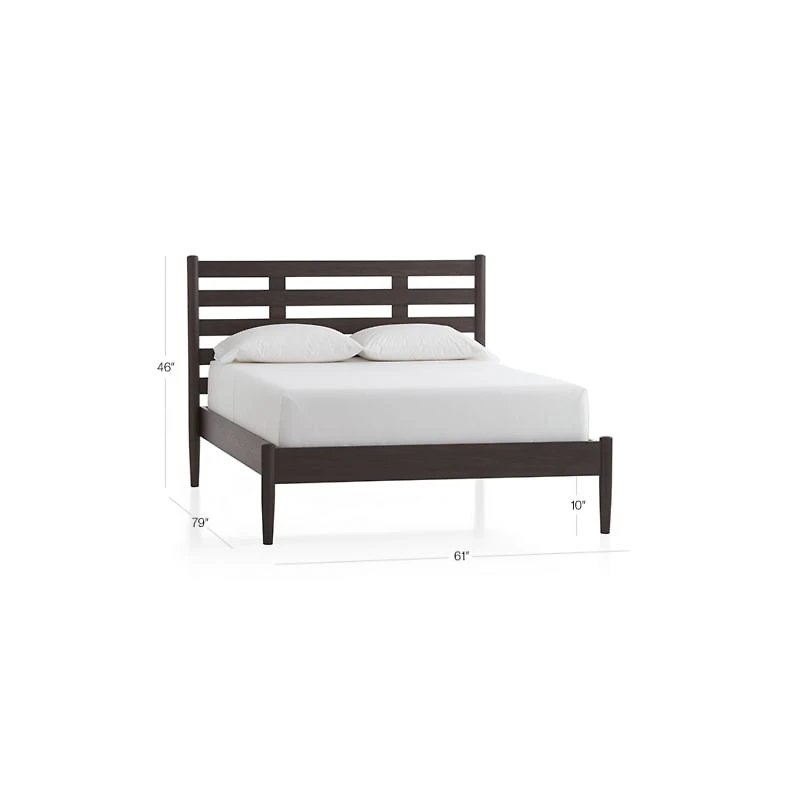 Barnes Smoke Brown Full Bed