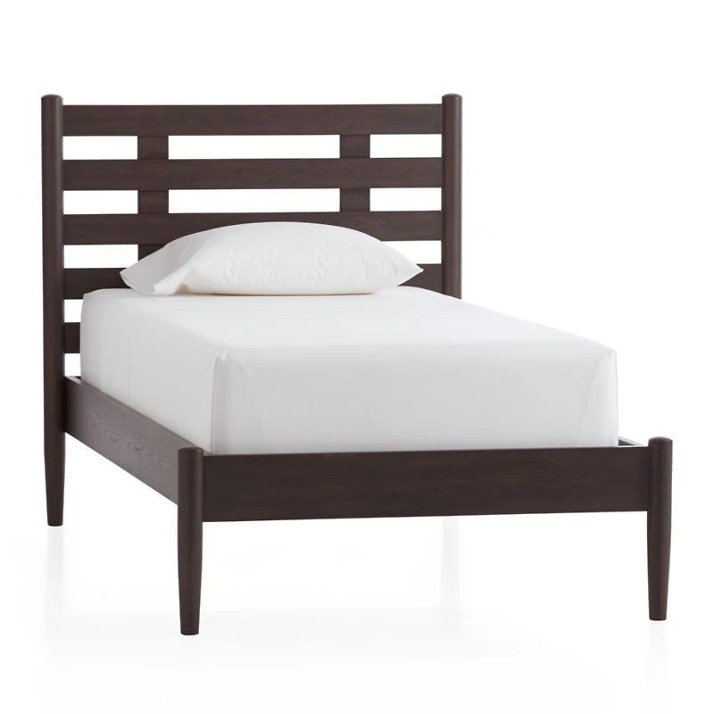 Barnes Smoke Brown Twin Bed