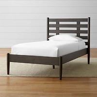 Barnes Smoke Brown Twin Bed