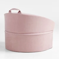 Large Lilac Mauve Kids Lounge Barrel Chair Cover