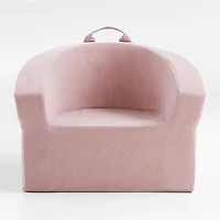 Large Lilac Mauve Kids Lounge Barrel Chair Cover