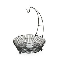 Barrett Banana Holder with Basket Graphite