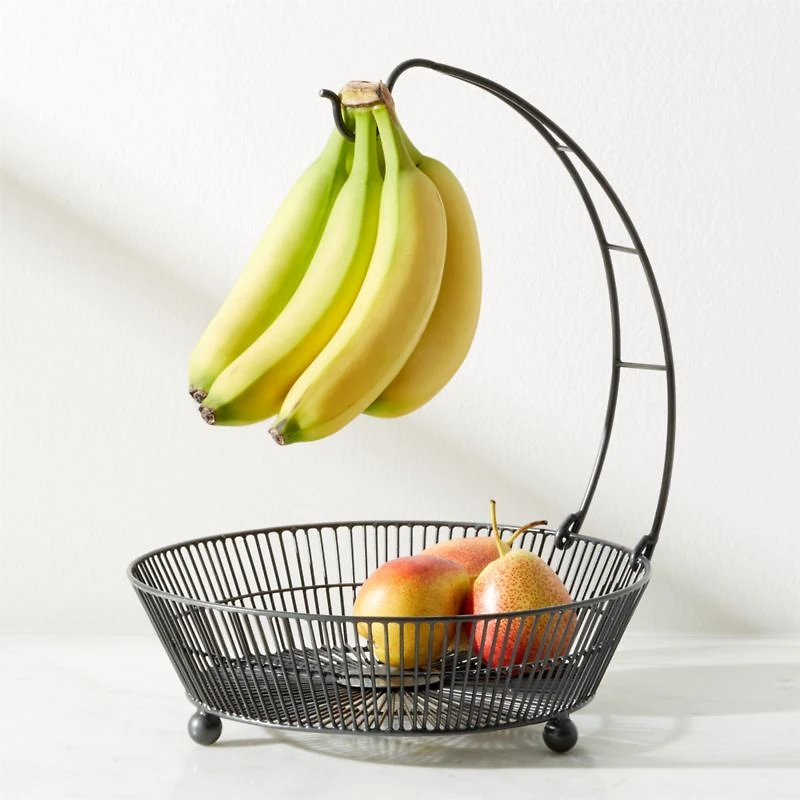 Barrett Banana Holder with Basket Graphite