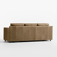 Barrett II 91" Leather Track Arm Sofa