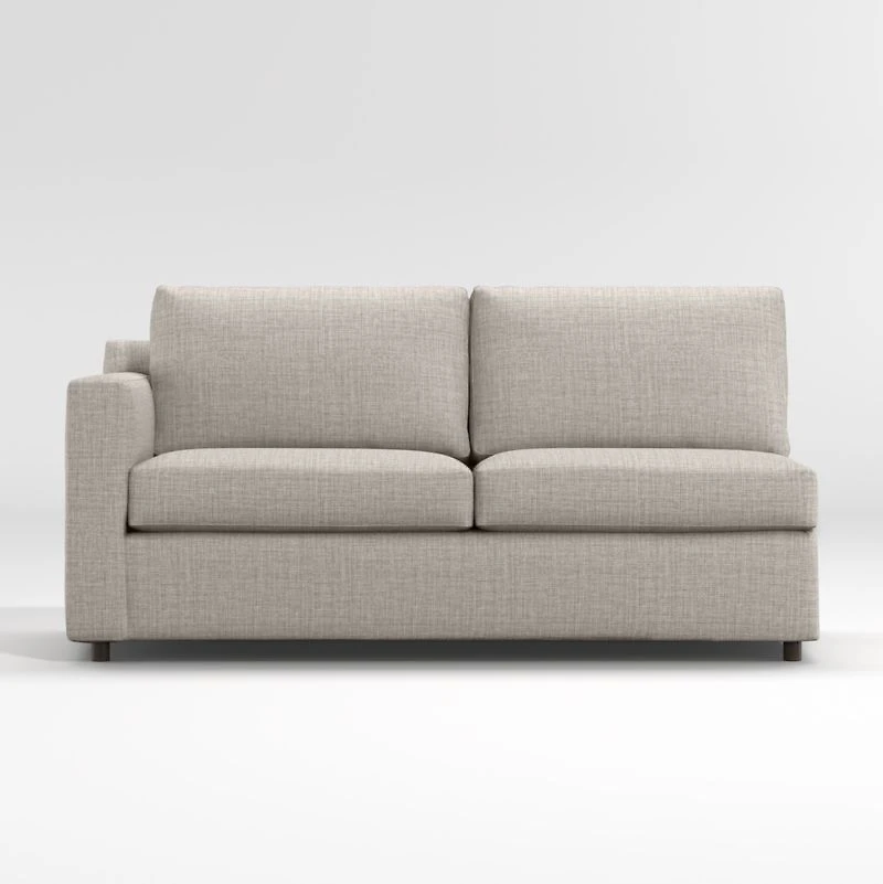 Barrett II Left-Arm Apartment Sofa Sectional Piece