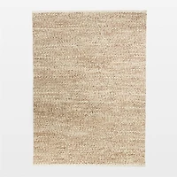 Basel Wool Hand-Knotted Beige Area Rug 6'x9'
