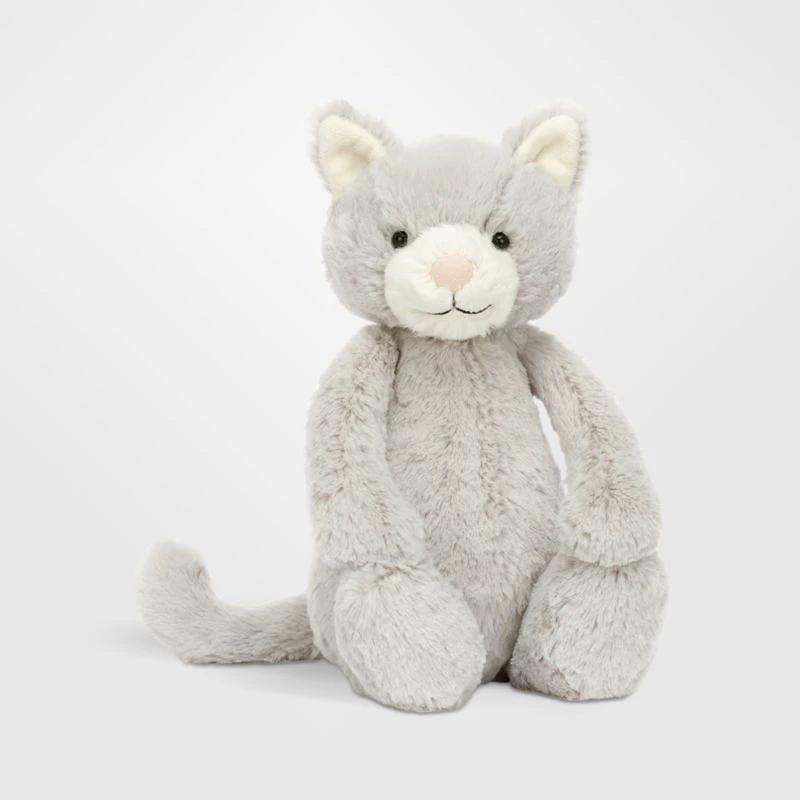 Jellycat ® Medium Original Bashful Kitty Kids Stuffed Animal