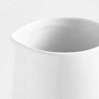 White Ceramic Creamer Jar