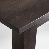 Basque 65" Charcoal Grey Solid Wood Dining Table