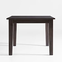 Basque 65" Charcoal Grey Solid Wood Dining Table