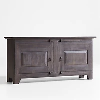 Basque 68" Charcoal Grey Wood Credenza