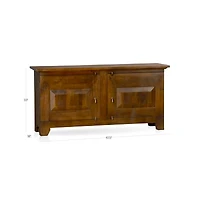 Basque 67.5" Honey Credenza