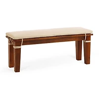 Natural 62" Bench Cushion