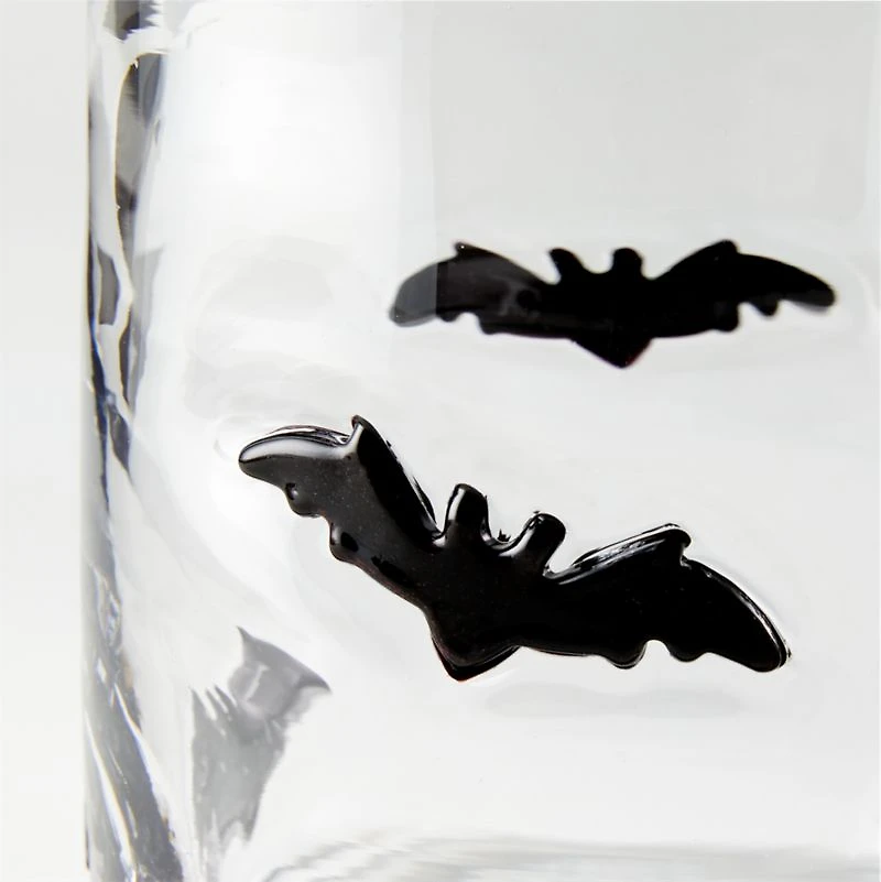 Halloween Bats Icon 14-Oz. Double Old-Fashioned Glass